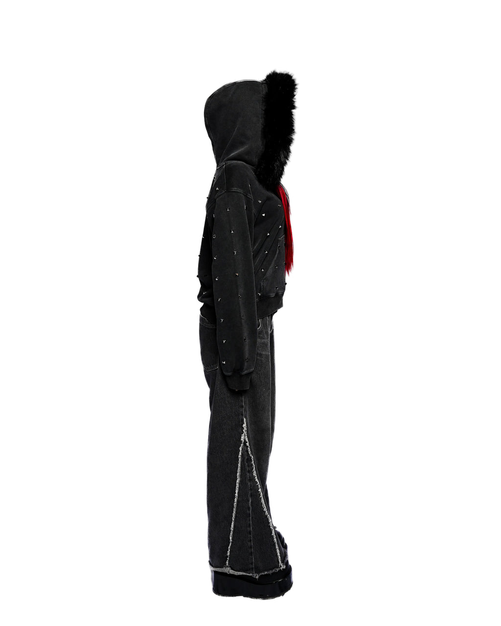 STUD FUR ZIP-UP
