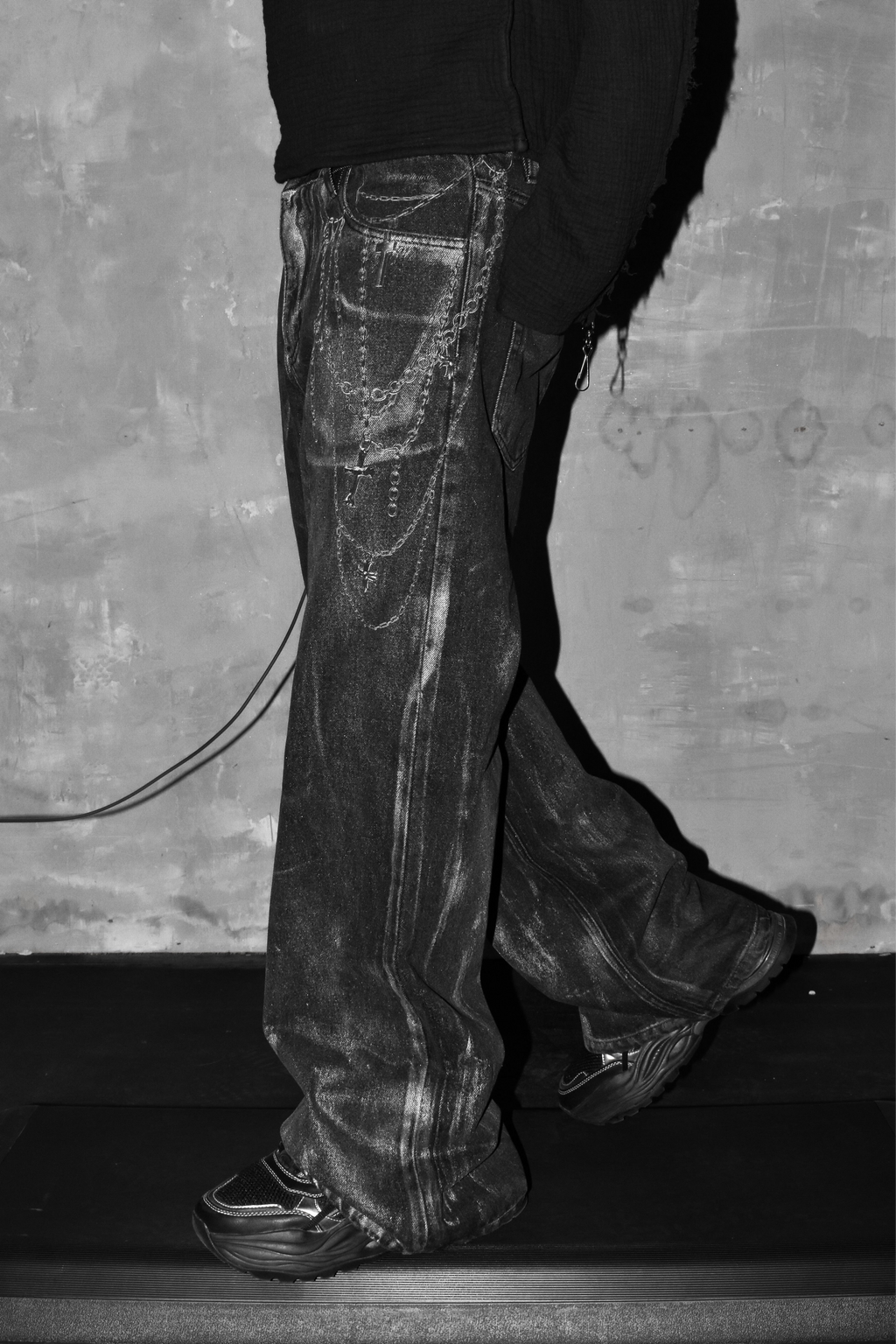 CHAINSAW METALLIC DENIM