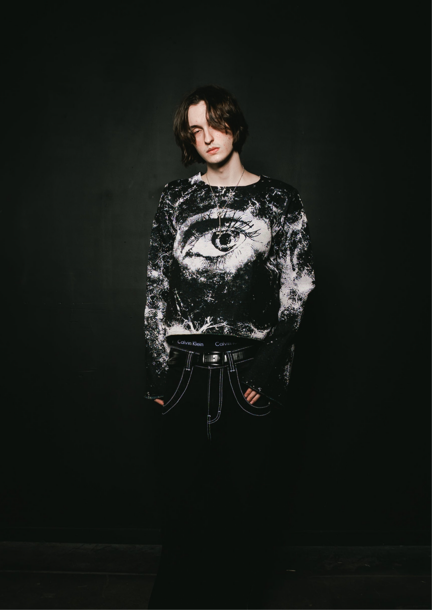 MIDNIGHT EYE SWEATER