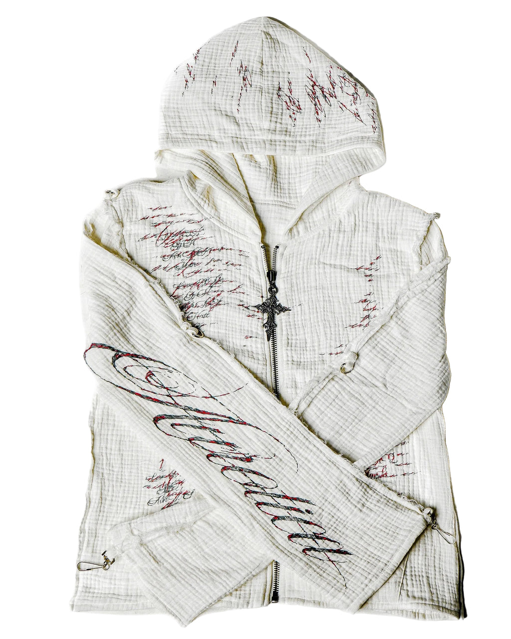 WHITE MUSLIN JACKET- coming soon