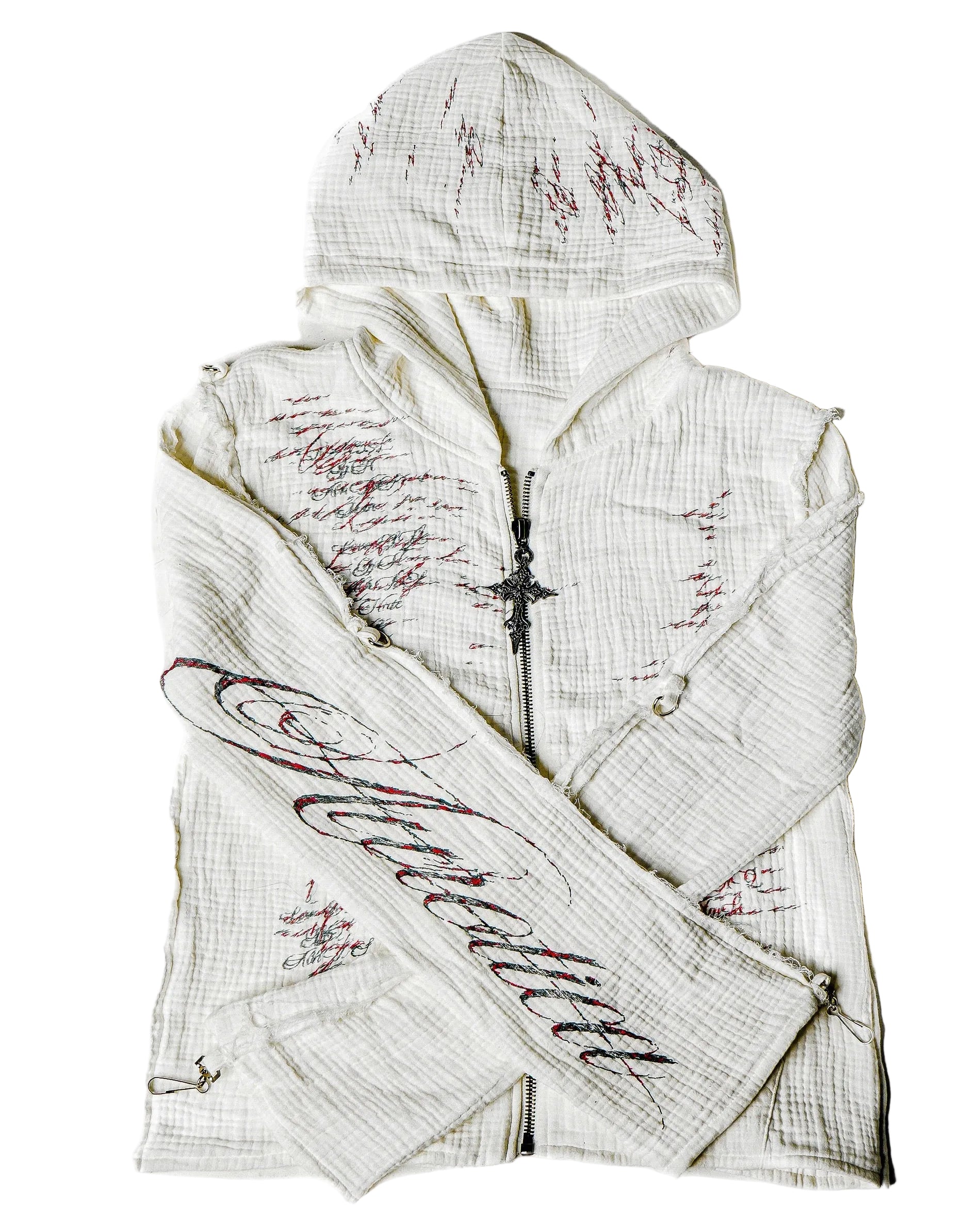 WHITE MUSLIN JACKET- coming soon