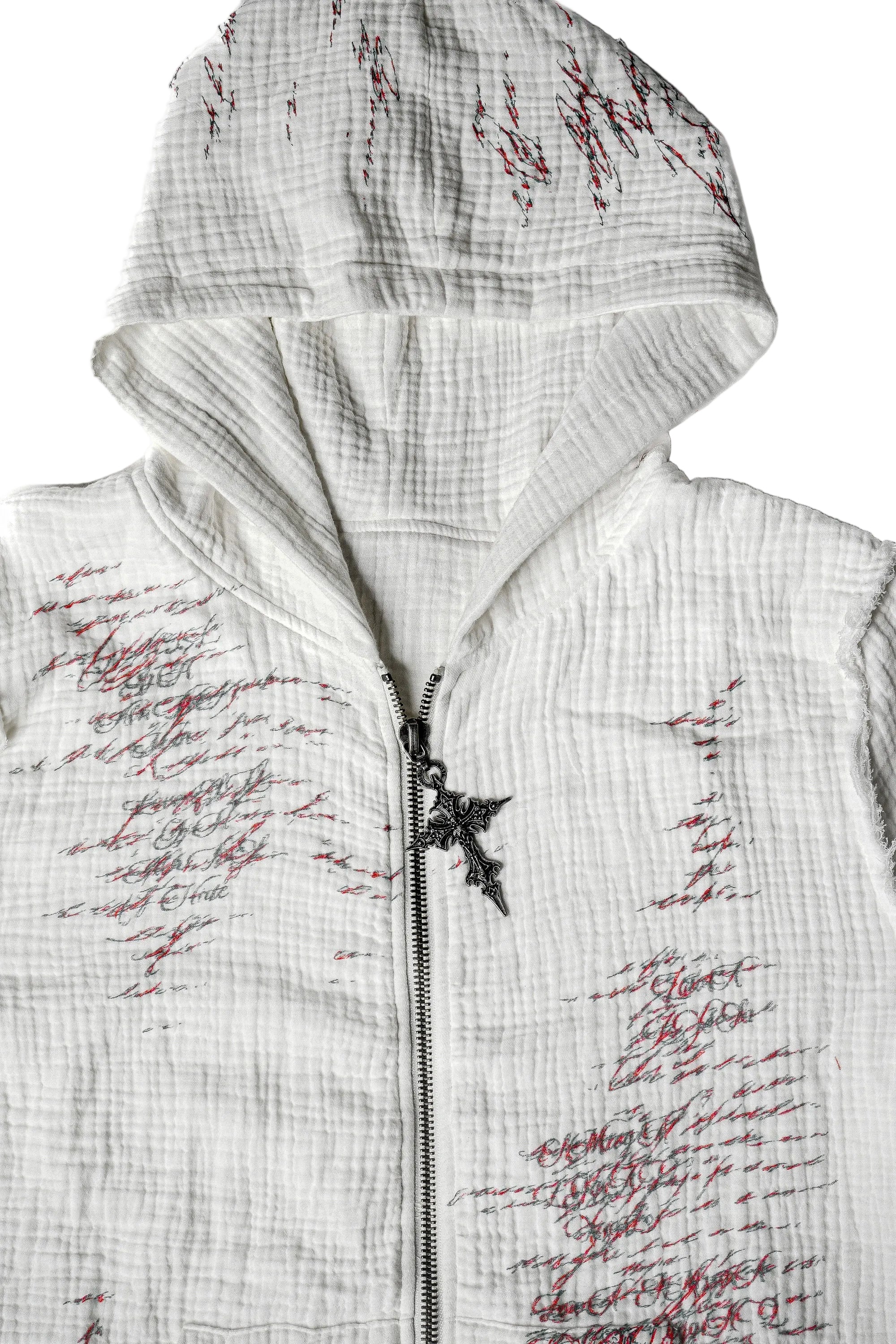 WHITE MUSLIN JACKET- coming soon