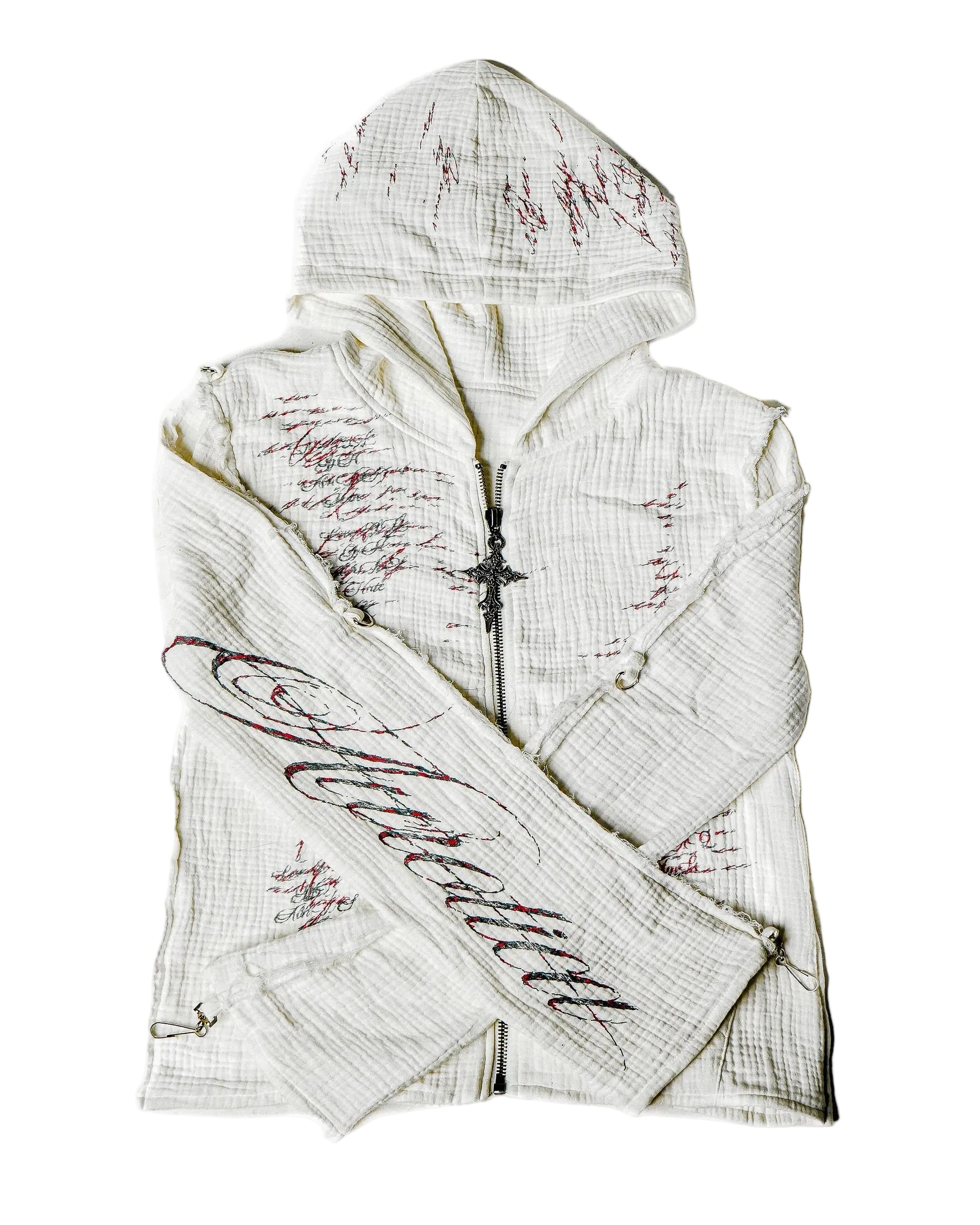 WHITE MUSLIN JACKET- coming soon