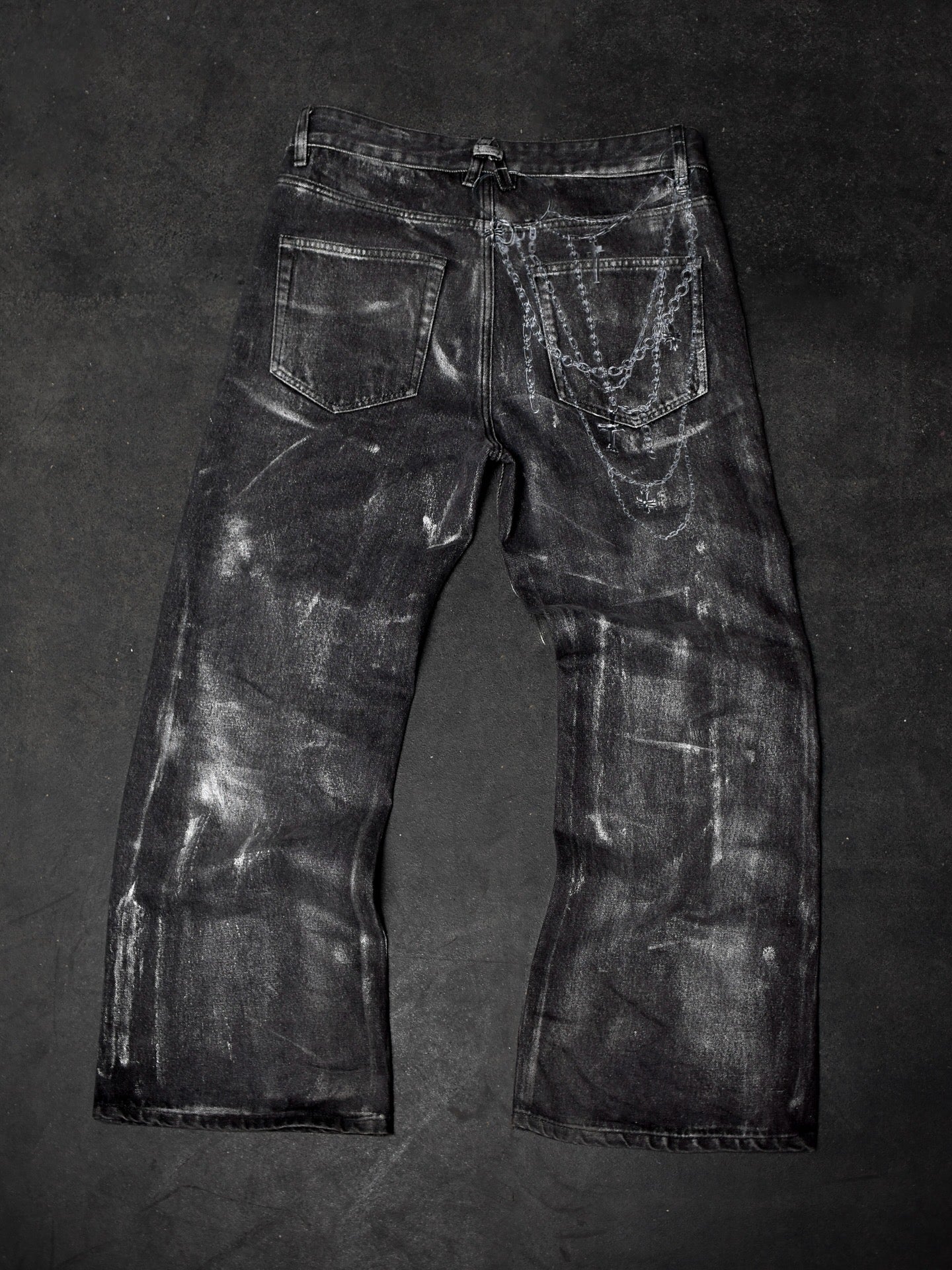 CHAINSAW METALLIC DENIM