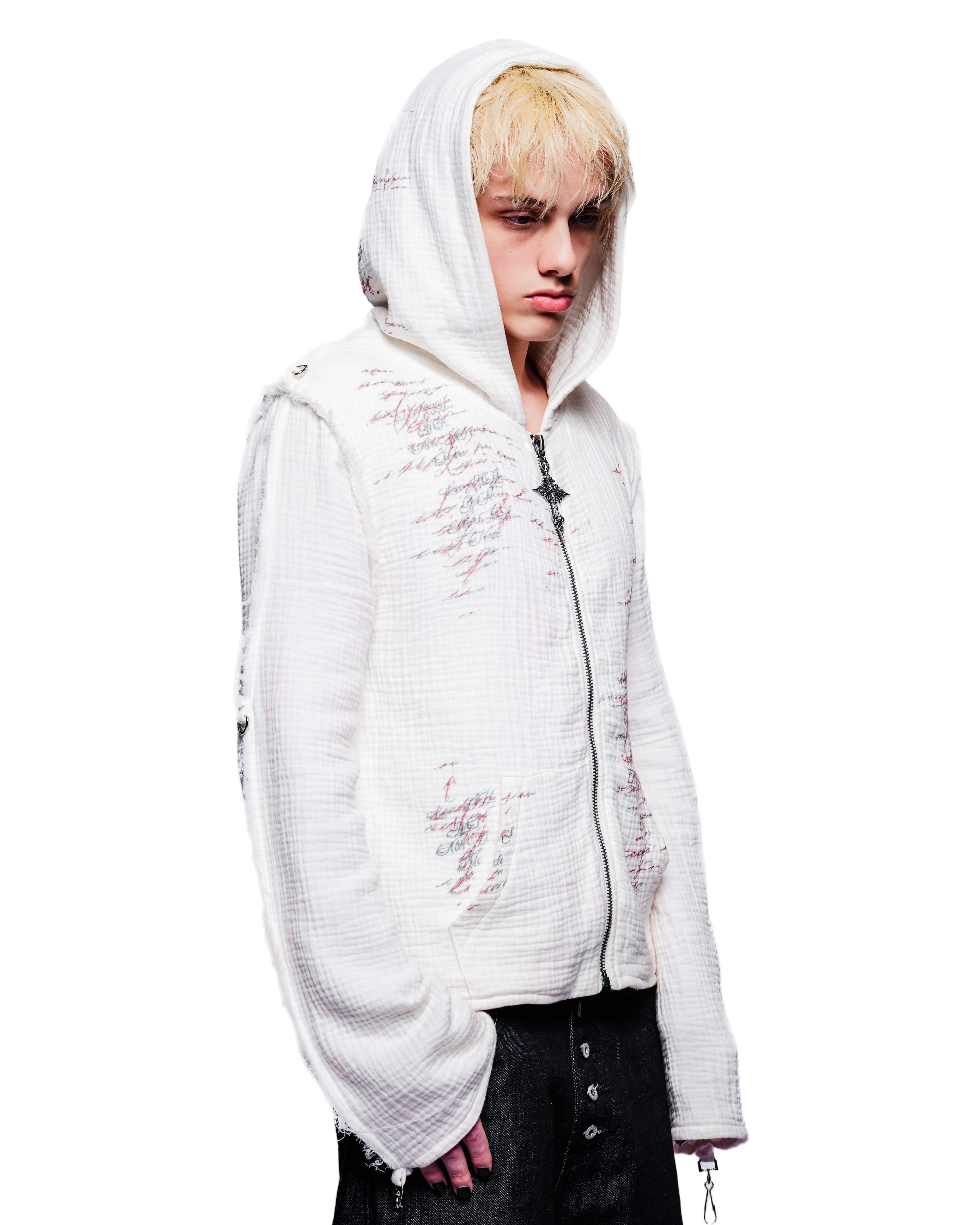 WHITE MUSLIN JACKET- coming soon