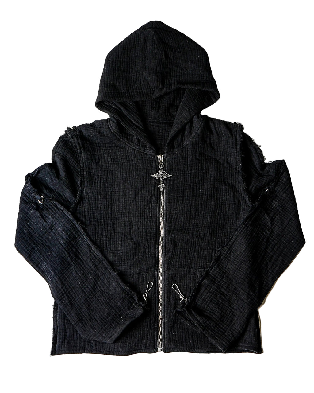 BLACK MUSLIN JACKET - coming soon