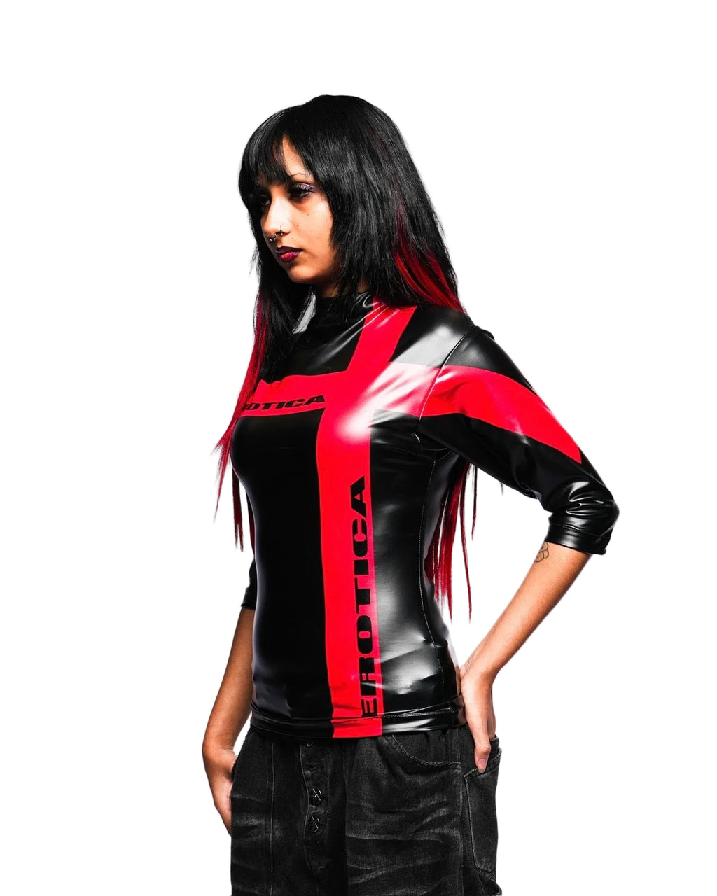 EROTICA LATEX TOP