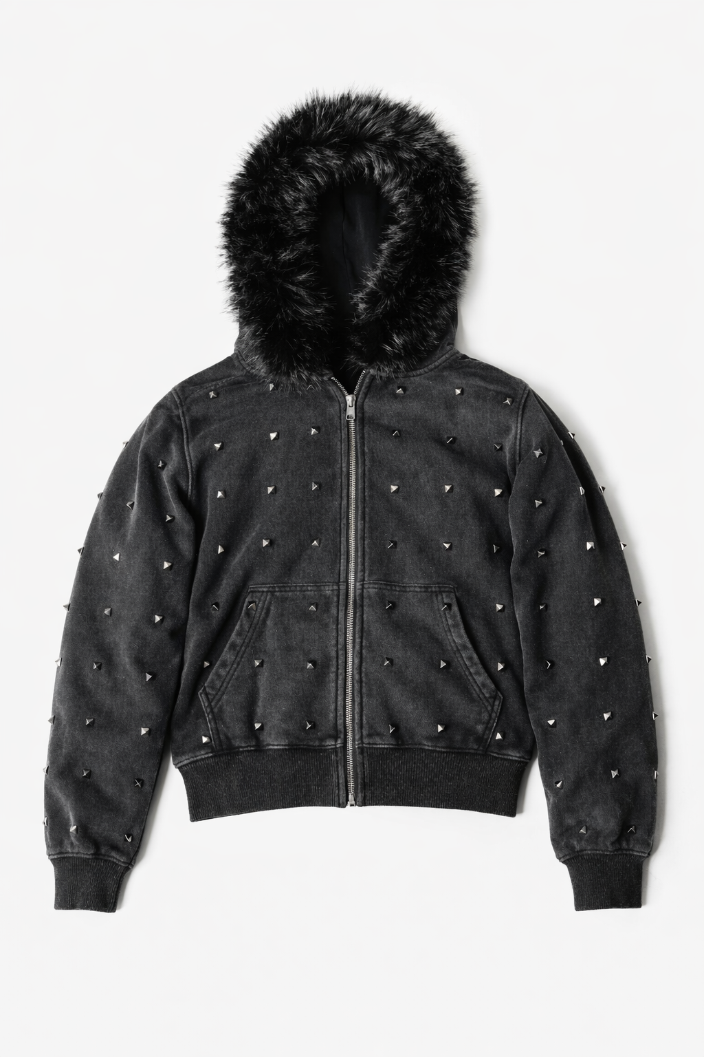 STUD JACKET AND SWEATPANTS BUNDLE