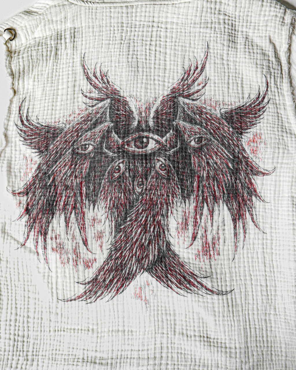 WHITE MUSLIN JACKET- coming soon