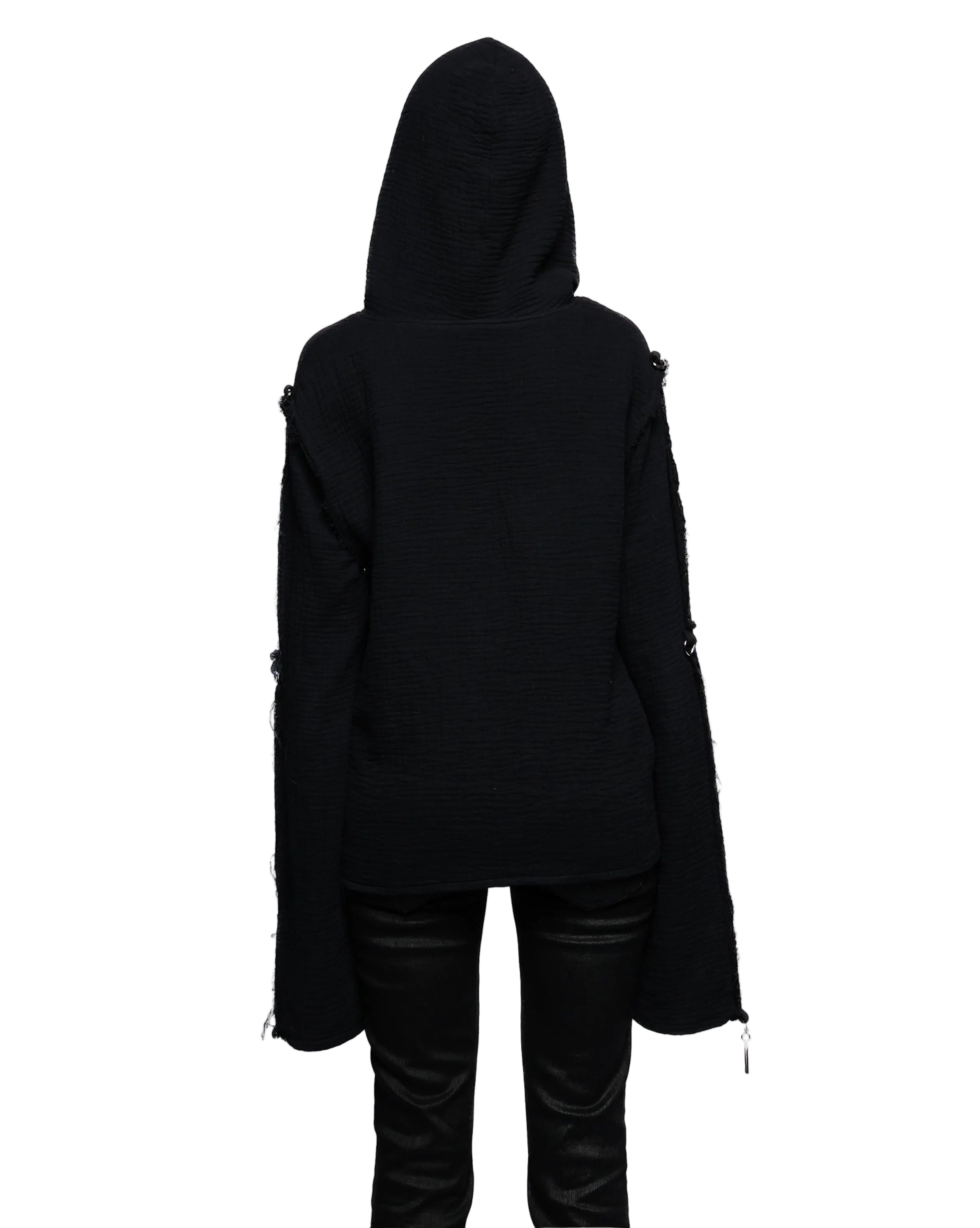 BLACK MUSLIN JACKET - coming soon