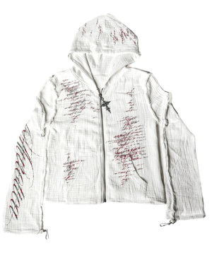 WHITE MUSLIN JACKET- coming soon