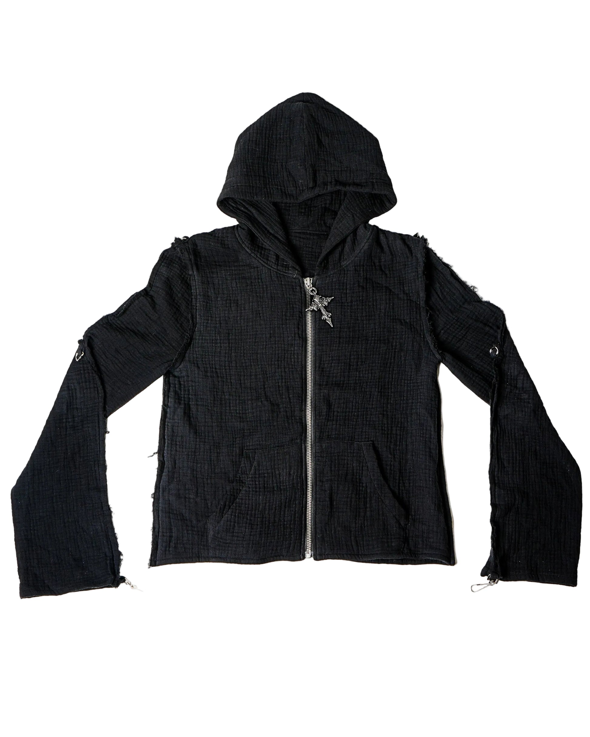 BLACK MUSLIN JACKET - coming soon