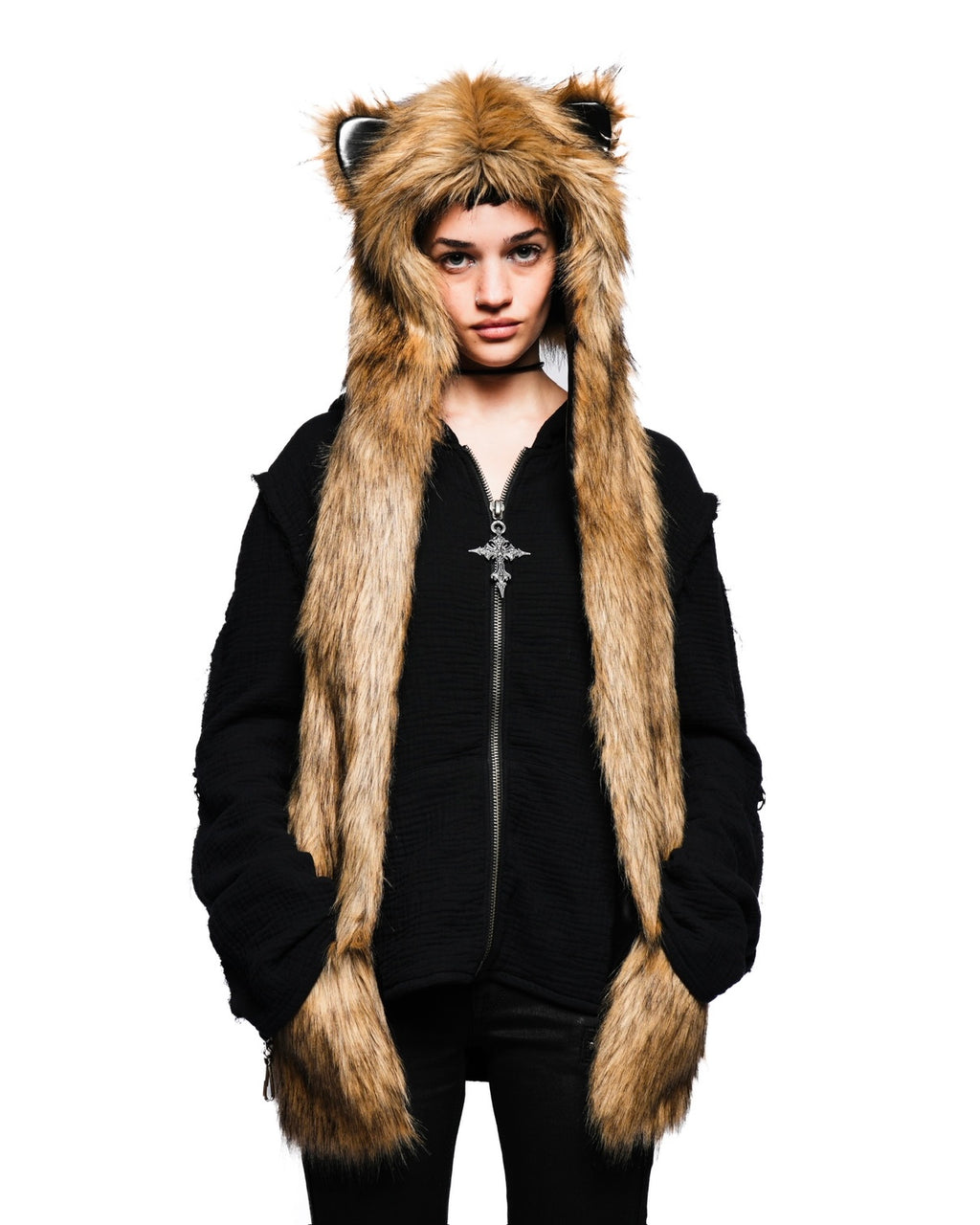 AUROTICA FUR EARRING HAT