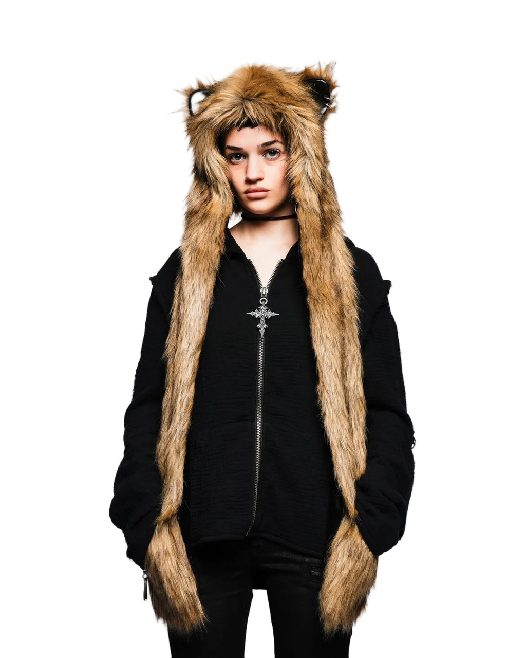 AUROTICA FUR EARRING HAT