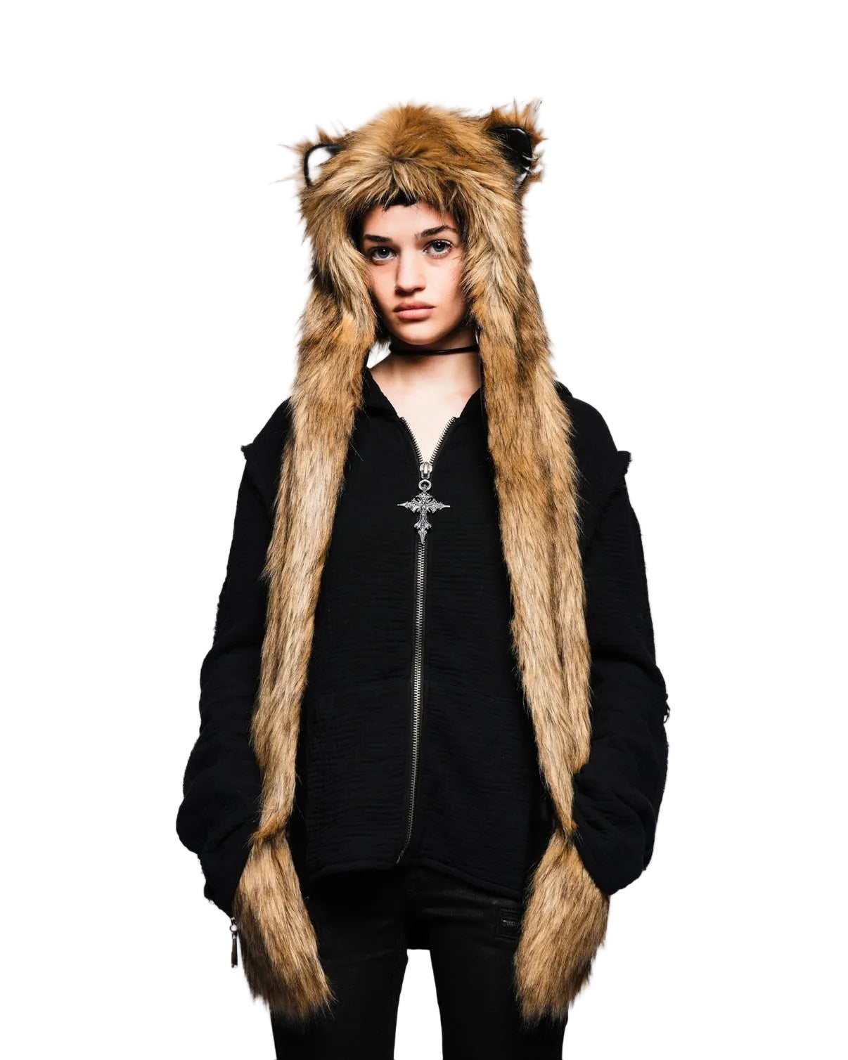 AUROTICA FUR EARRING HAT
