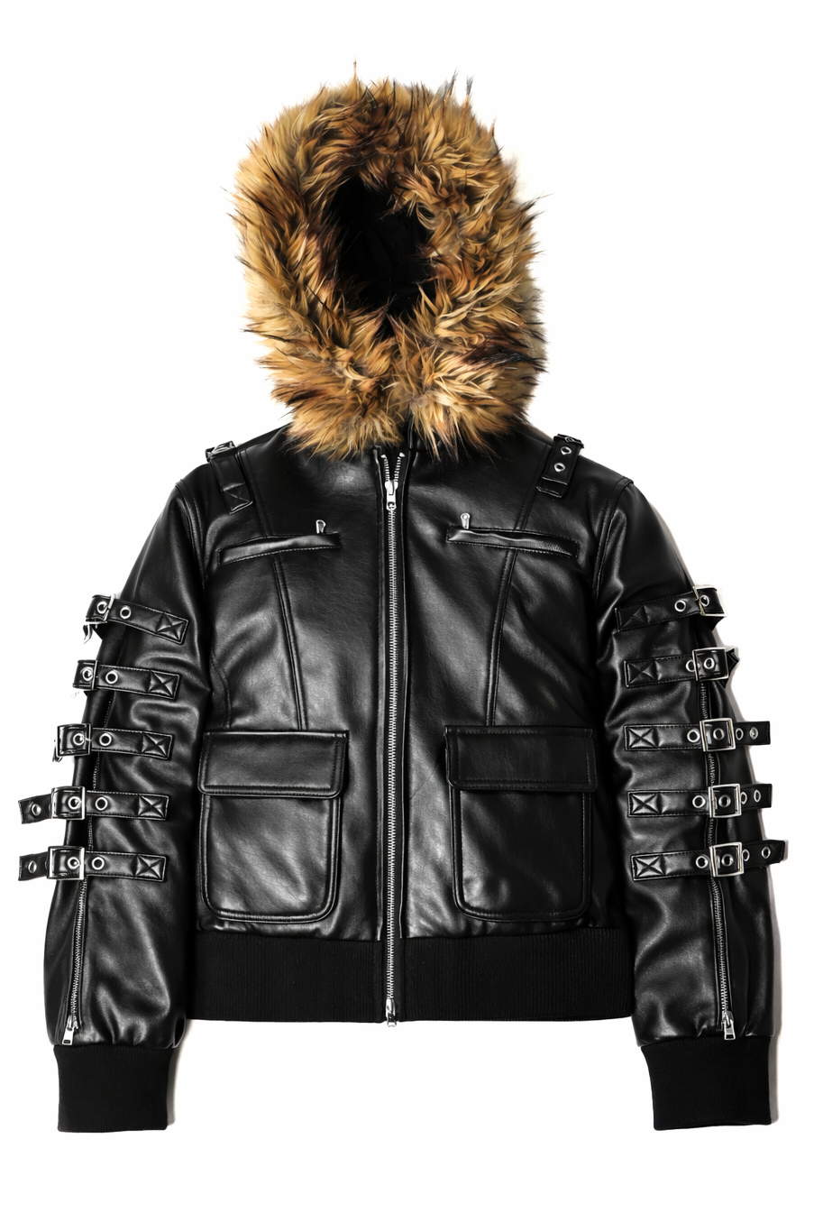 FUR LEATHER JACKET - coming soon