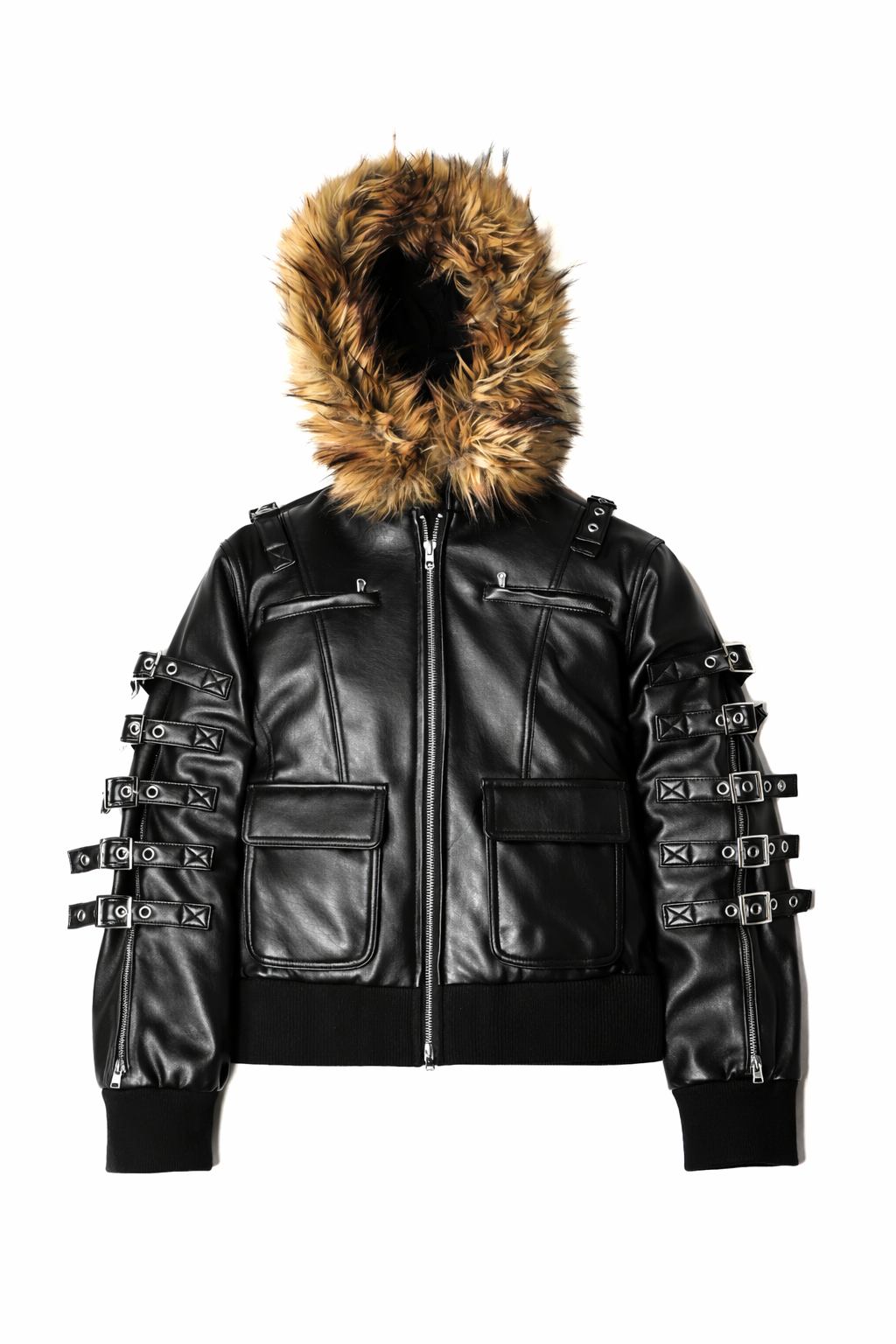 FUR LEATHER JACKET - coming soon